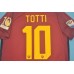 Roma 17/18 Totti Last Match Home Red Soccer Jersey